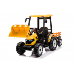 Elektrické autíčko Traktor MEGA D68 24V - žlté